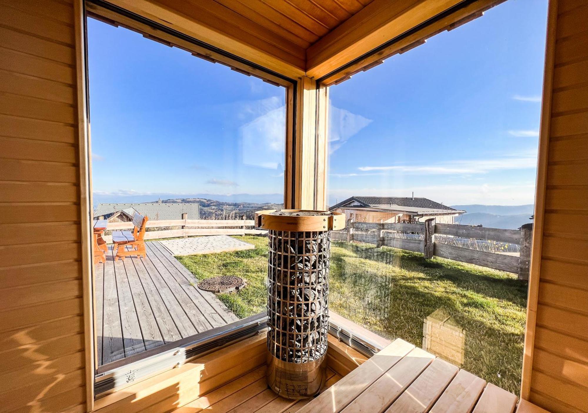 1A Chalet Eck - Wandern, Grillen, Panorama Sauna! Klippitztorl Dış mekan fotoğraf
