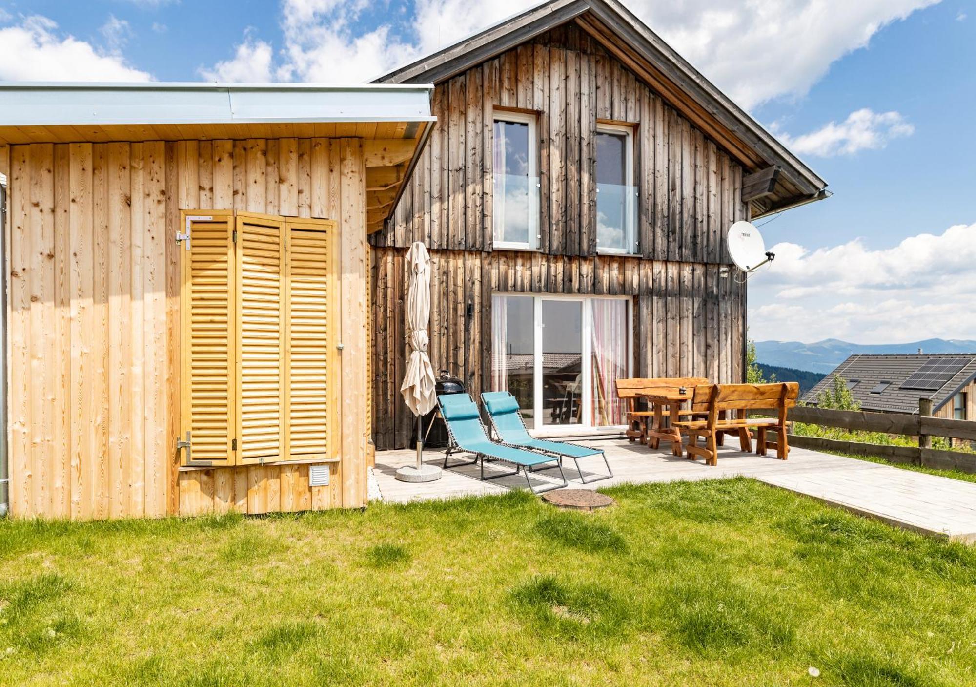 1A Chalet Eck - Wandern, Grillen, Panorama Sauna! Klippitztorl Dış mekan fotoğraf