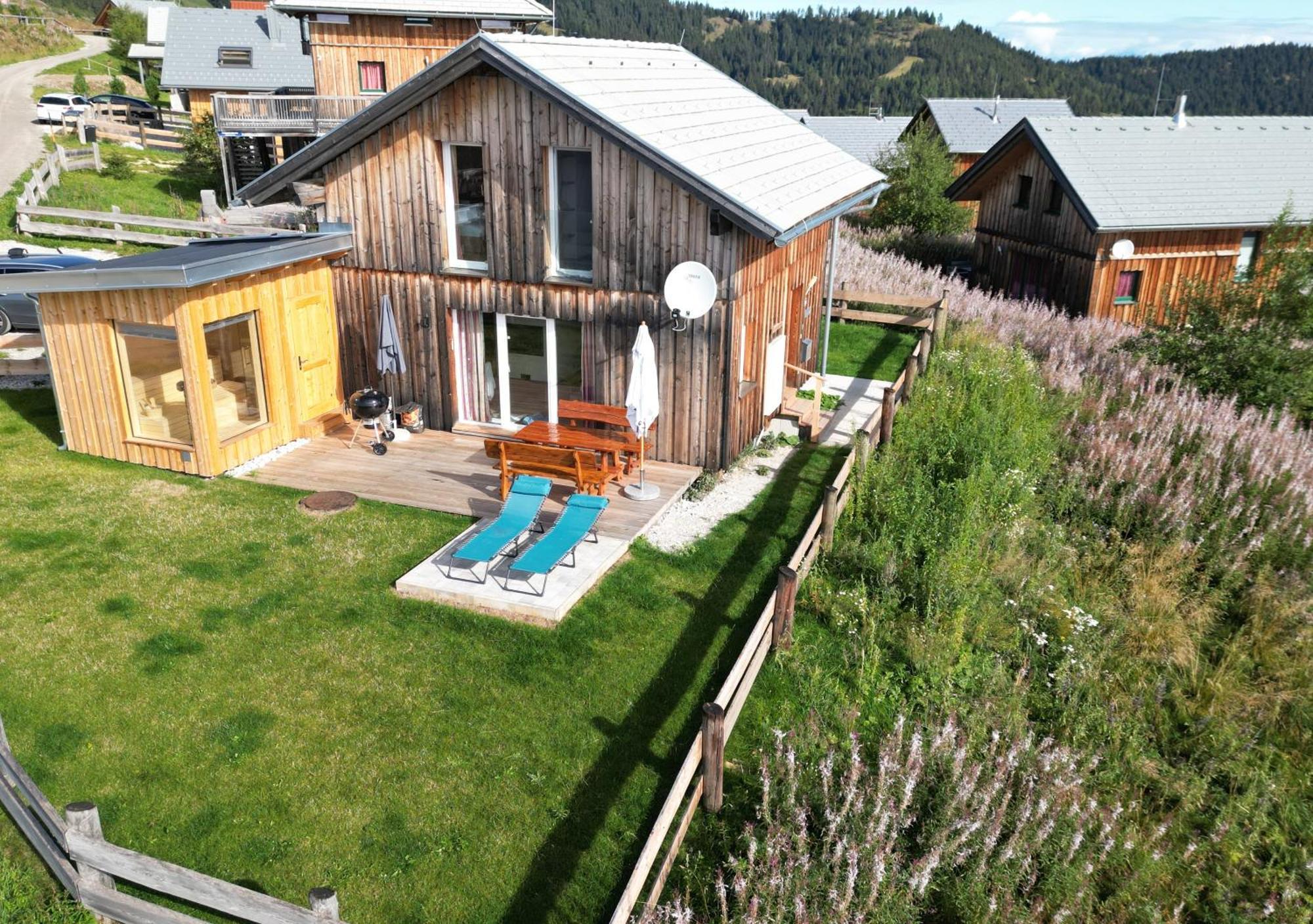 1A Chalet Eck - Wandern, Grillen, Panorama Sauna! Klippitztorl Dış mekan fotoğraf